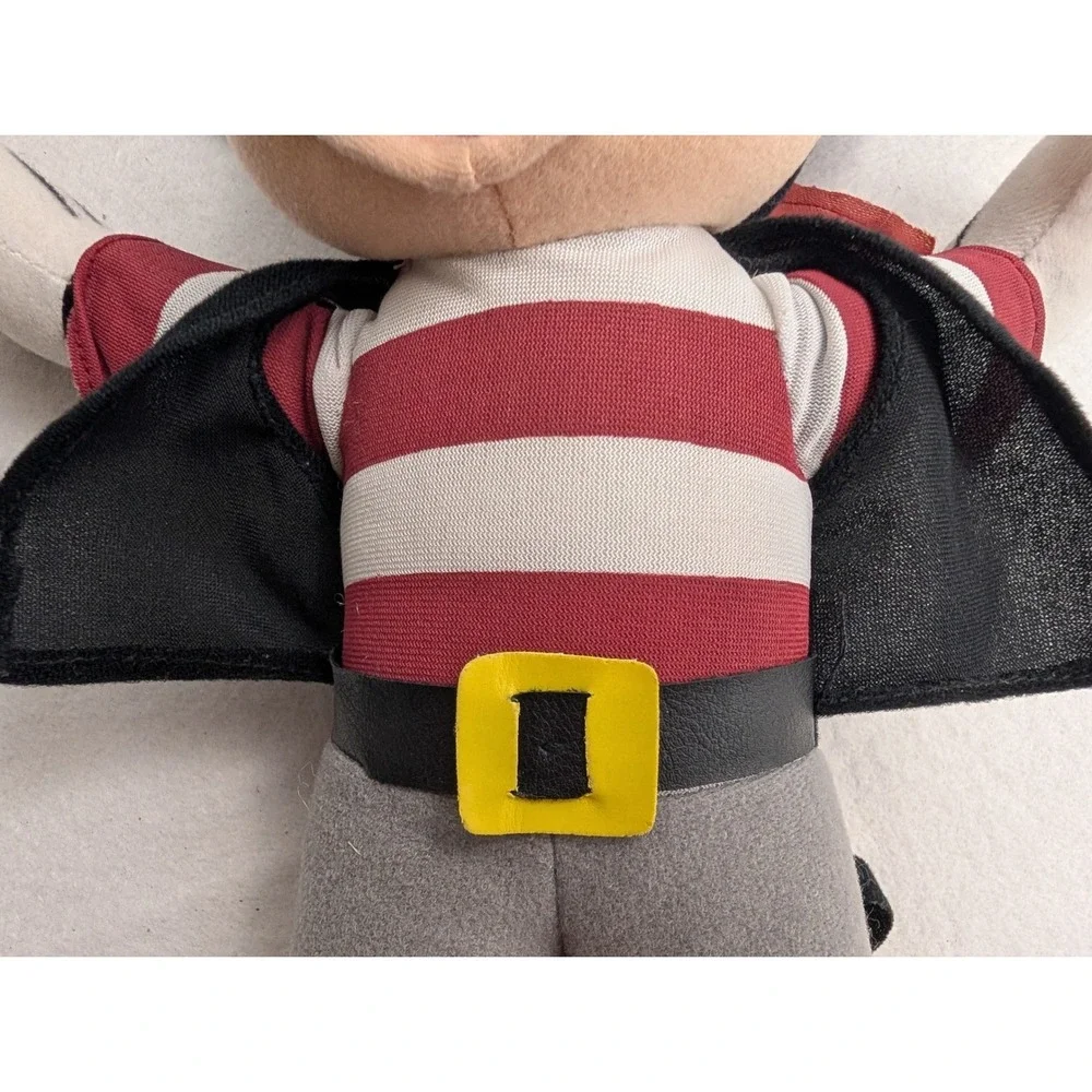 Disney Mickey Mouse Pirate Plush Toy Factory Red Bandana Eye Patch Small